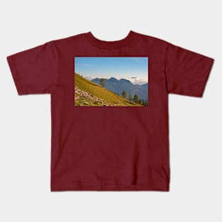 Monte Morgenleit in North Italian Alps Kids T-Shirt